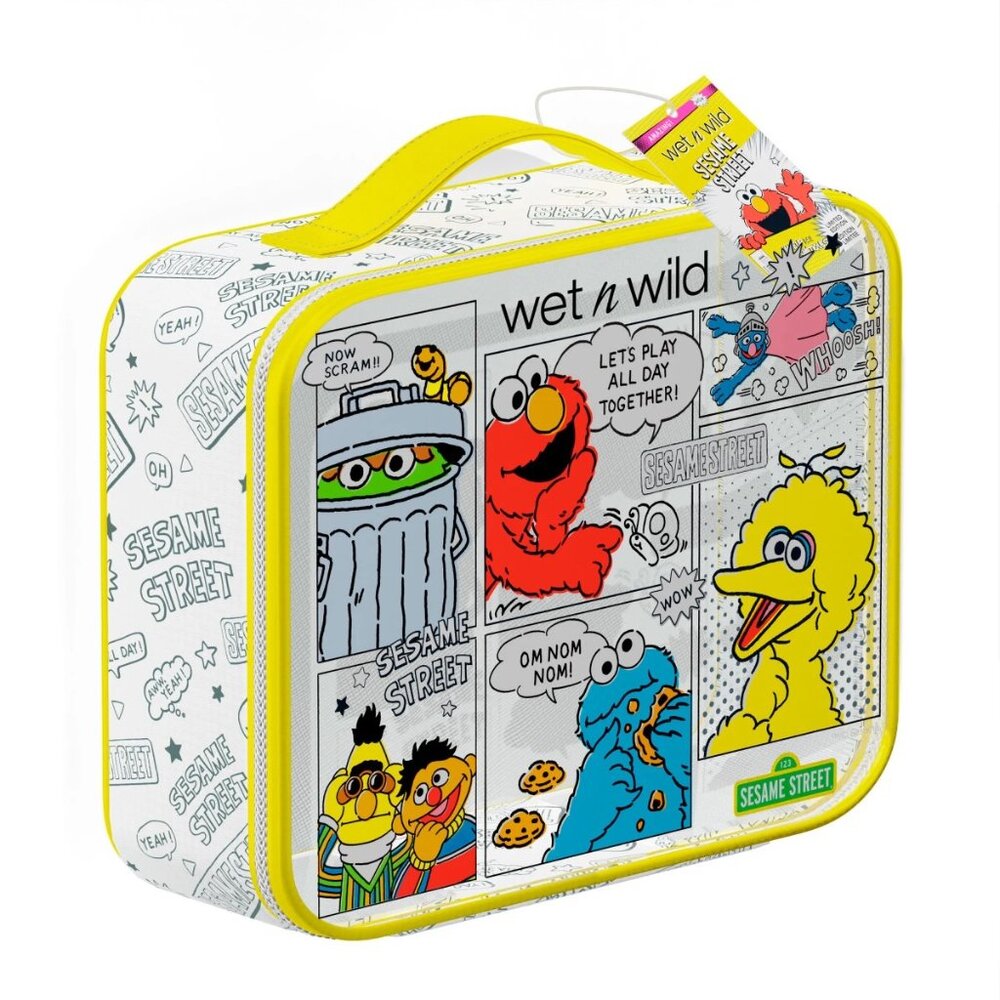Wet n Wild Sesame Street Cosmetic Bag New With Tag